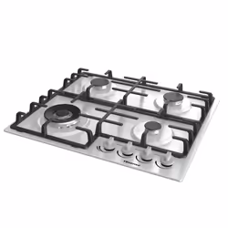 Hisense GM663XB plaque Acier inoxydable Intégré 60 cm Gaz 4 zone(s) - Vue supplémentaire 5