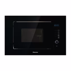 Hisense HB20MOBX5G, Intégré, Micro-ondes grill, 20 L, 800 W, Rotatif, Tactile, Noir