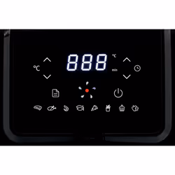 Gorenje AF1700DB friteuse Unique 5 L Intégré 1700 W Friteuse d’air chaud Noir, Métallique