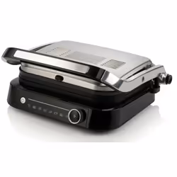 Hisense HCG2100S, Noir, Acier inoxydable, Aluminium, Rectangulaire, 310 x 240 mm, Fonctionnement, 2100 W