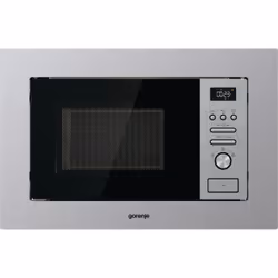 Gorenje BM201AG1X, Intégré, Micro-ondes grill, 20 L, 800 W, Écran integré, LED