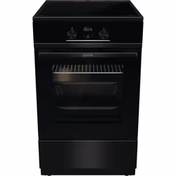 Gorenje GEIT5C60BPG, Cuisinière, Noir, Rotatif, Tactile, Noir, Front / Top front, Verre