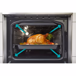 Gorenje GECS6C70XPA Cuisinière Plaque avec zone à induction Acier inoxydable A