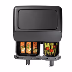 Hisense HAF2900D Friteuse à Air Chaud Double Panier 1700W Noir - Vue supplémentaire 4