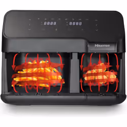Hisense HAF2900D Friteuse à Air Chaud Double Panier 1700W Noir - Vue supplémentaire 6