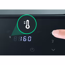 Hisense HAF2900D Friteuse à Air Chaud Double Panier 1700W Noir - Vue supplémentaire 9