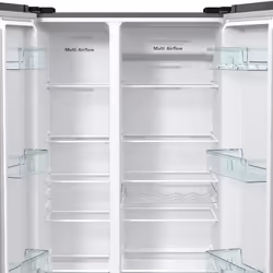 Hisense RS711N4ACE frigo américain Pose libre 550 L E Acier inoxydable - Vue supplémentaire 13