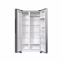 Hisense RS711N4WCE frigo américain Pose libre 547 L E Acier inoxydable