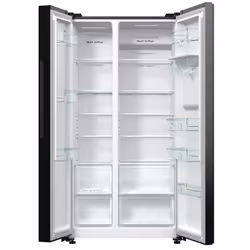 Hisense RS711N4WFE frigo américain Pose libre 547 L E Acier inoxydable - Vue supplémentaire 3