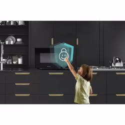 Hisense H23MOBSD1H micro-onde Comptoir Micro-onde simple 23 L 800 W Noir - Vue supplémentaire 13