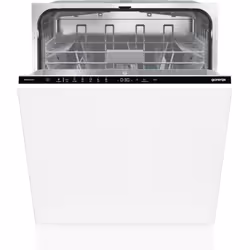 Gorenje GV642C60, Entièrement intégré, Taille maximum (60 cm), Noir, Tactile, Acier inoxydable, 14 couverts