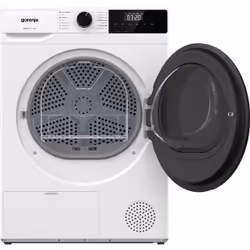 Gorenje DHNA93/DE sèche-linge Pose libre 9kg A+++ Noir, Blanc