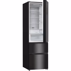 Hisense RM469N4AFD1 réfrigérateur-congélateur Pose libre 368 L D Noir