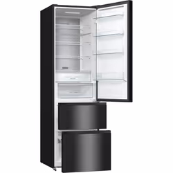 Hisense RM469N4AFD1 réfrigérateur-congélateur Pose libre 368 L D Noir