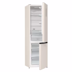 Hisense RB434N4CRE réfrigérateur-congélateur Pose libre 331 L E Crème - Vue supplémentaire 2