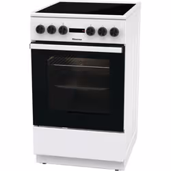 Hisense HEC5A11WG four et cuisinière Electrique Céramique Blanc, Noir - Vue supplémentaire 6