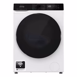 Gorenje WD2PA854ADW/DE, Charge avant, Pose libre, Blanc, Gauche, Noir, Noir