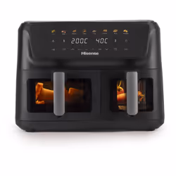 Hisense HAF2700DCD Friteuse à air chaud Double 11L 2700W Noir - Vue supplémentaire 2