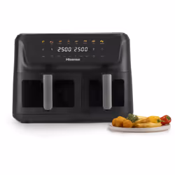 Hisense HAF2700DCD Friteuse à air chaud Double 11L 2700W Noir - Vue supplémentaire 3