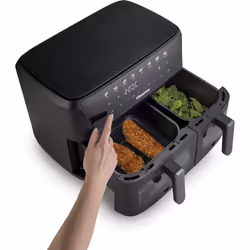 Hisense HAF2700DCD Friteuse à air chaud Double 11L 2700W Noir - Vue supplémentaire 5