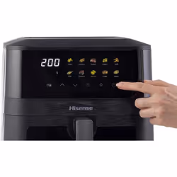 Hisense HAF2100DCD Friteuse à air chaud 7,7L 2100W Noir - Vue supplémentaire 2