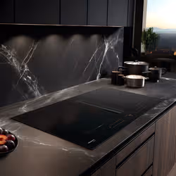 Hisense HEH8443BSCWF1 Noir Intégré 83 cm Plaque avec zone à induction 4 zone(s) Hotte intégrée - Vue supplémentaire 2