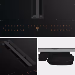 Hisense HEH8443BSCWF1 Noir Intégré 83 cm Plaque avec zone à induction 4 zone(s) Hotte intégrée - Vue supplémentaire 3