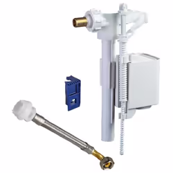 Robinet Flotteur, support et flexible pour WC encastré Schwab 190, 192 référence 675104.Type de produit : Kit robinet flotteu ...