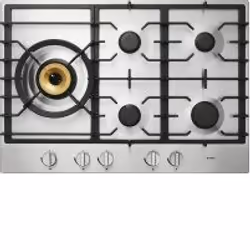 Asko HG1776SB, Acier inoxydable, Intégré, 75 cm, Gaz, Acier inoxydable, 5 zone(s)
