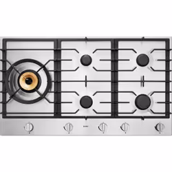 Asko Craft HG 1986 SB, Acier inoxydable, Intégré, 90 cm, Gaz, Acier inoxydable, 5 zone(s)