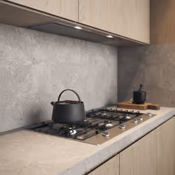 Asko Craft HG 1986 SB Acier inoxydable Intégré 90 cm Gaz 5 zone(s)