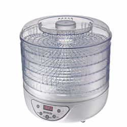 Gorenje FDK 24 DW, Transparent, Blanc, 31 cm, 70 °C, 240 W, 310 x 310 x 310 mm