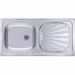 Alveus Basic Évier 860x435 mm inox 1008844