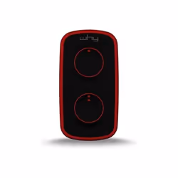 Télécommande WHY EVO Mini Pure black-red 4791032 Rolling Code universelle 4 touches Noir-rouge. WHY EVO Mini Intense Radiocom ...
