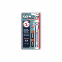 Maglite M2A09H. Type lampe électrique: Main, Couleur: Gris, Argent, Matériau du boîtier/corps: Aluminium. Type de lampe: Inca ...