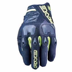 Gants VTT Five Enduro 2 - Noir/Jaune Fluo - XS - Homme