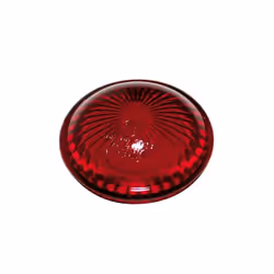 Shin YO Glass pour feu arrière BATES STYLE, rouge