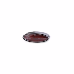 SHIN YO LED feu arrière MINI OVAL, noir