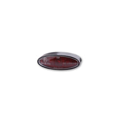 SHIN YO LED feu arrière MINI OVAL, noir