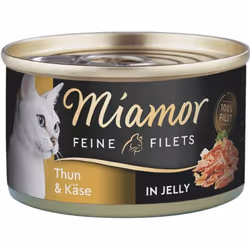 Miamor 74046, Adulte, Toutes races, Fromage, Thon, 100 g