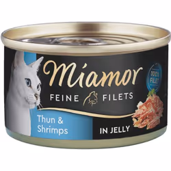 Miamor 4000158740502, Adulte, Crevettes, Thon, 100 g
