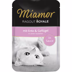 Miamor 74072, Adulte, Canard, 100 g, Sans soja