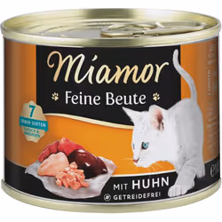 Miamor 74441, Adulte, Poulet, 185 g, Sans grain, Sans soja, Pas de couleurs artificielles