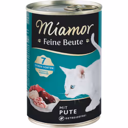 Miamor 74462, Adulte, Toutes races, Turquie, 400 g, Sans grain, Sans soja