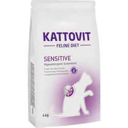 Kattovit Sensitive 4kg croquette pour chat Adulte