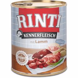 RINTI 91076, Adulte, Toutes races, Agneau, 800 g, Sans soja
