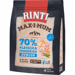 RINTI Max-i-Mum, Chiot, Toutes races, Poulet, 4 kg
