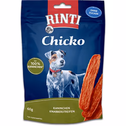 RINTI 91328, Friandises, Chien, Adulte, Lapin, 60 g, Sans sucre