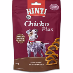 RINTI 91419, Friandises, Chien, Adulte, Foie, 80 g