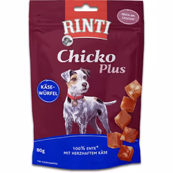 RINTI 91427, Friandises, Chien, Adulte, Fromage, Canard, 80 g